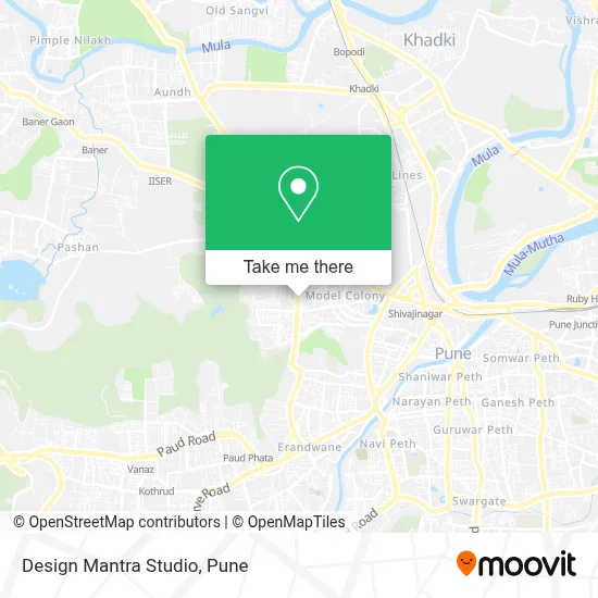 Design Mantra Studio map