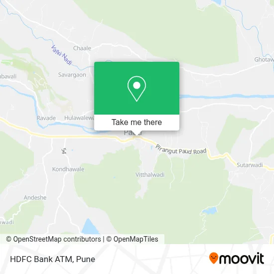 HDFC Bank Atm map