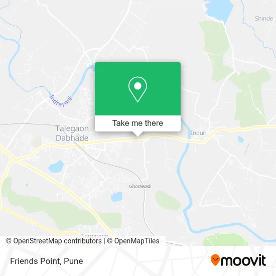 Friends Point map