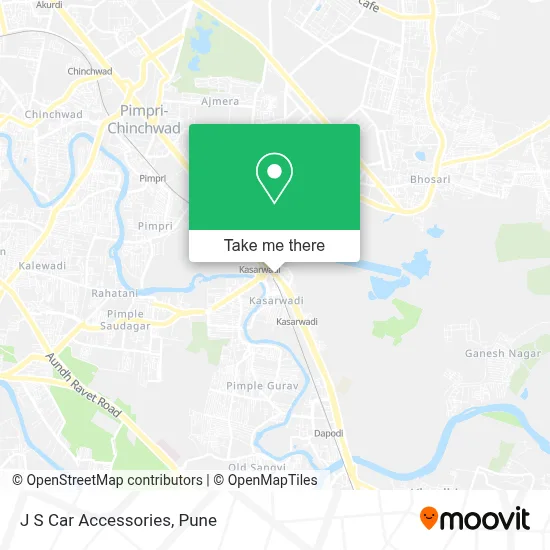 J S Car Accessories map