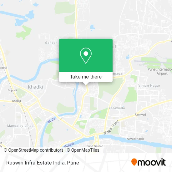 Raswin Infra Estate India map