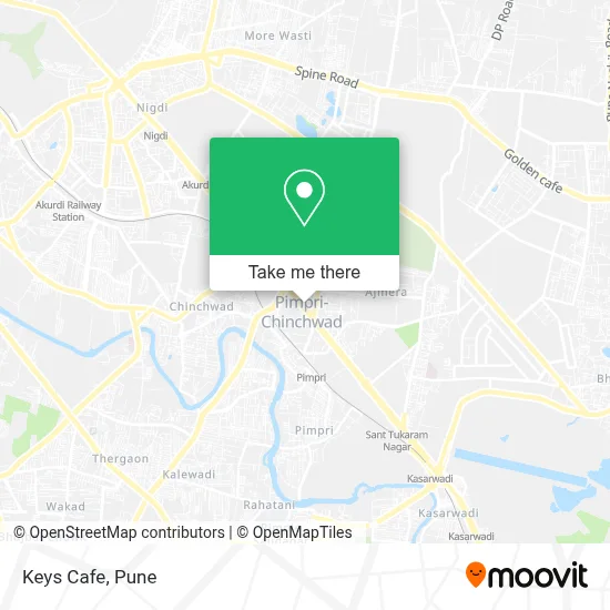 Keys Cafe map