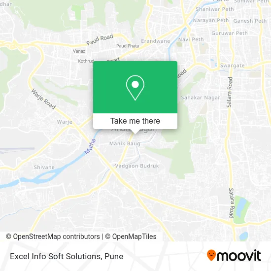 Excel Info Soft Solutions map