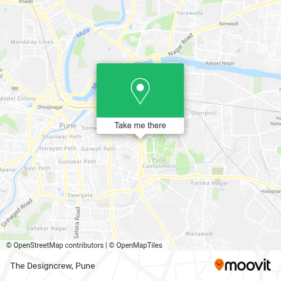 The Designcrew map