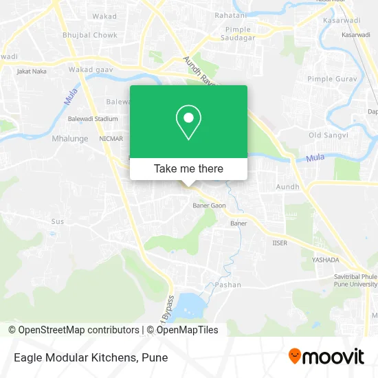 Eagle Modular Kitchens map