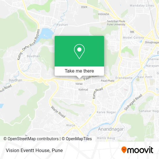 Vision Eventt House map