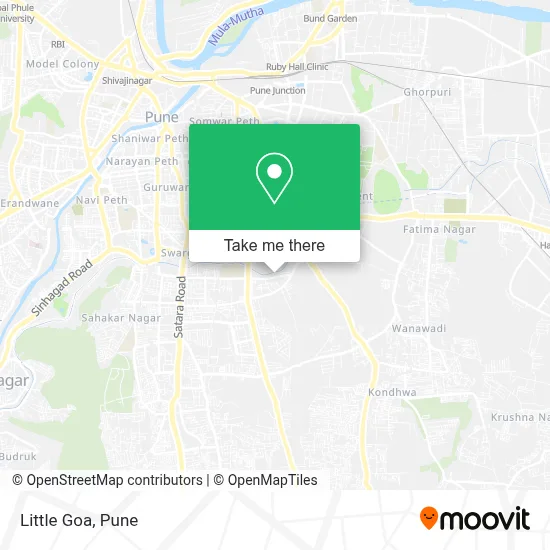 Little Goa map