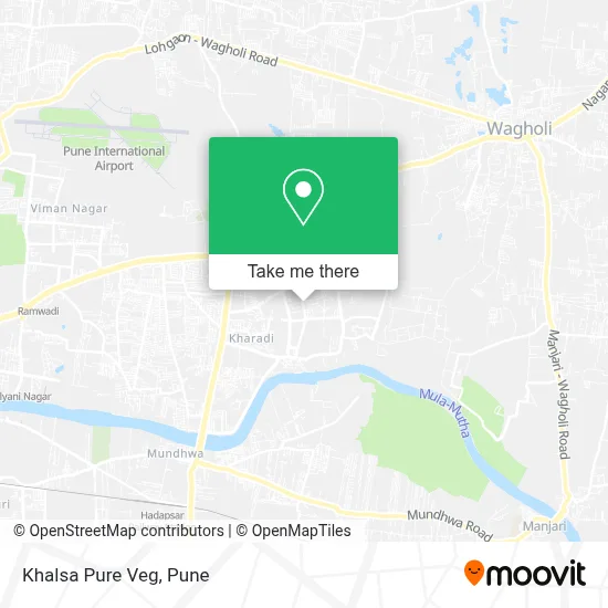 Khalsa Pure Veg map