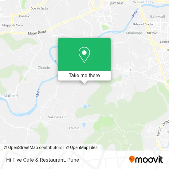 Hi Five Cafe & Restaurant map