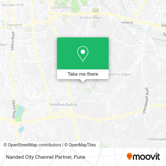 Nanded City Channel Partner map