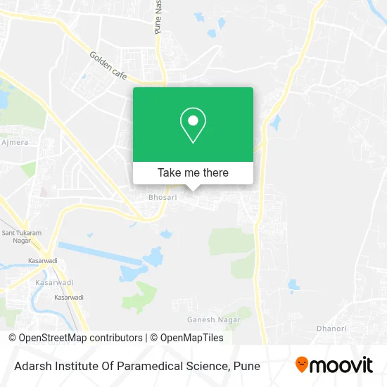 Adarsh Institute Of Paramedical Science map