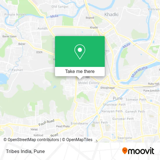 Tribes India map