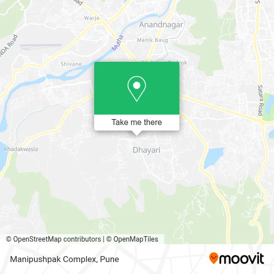 Manipushpak Complex map