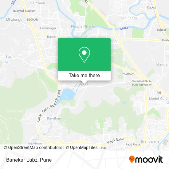 Banekar Labz map
