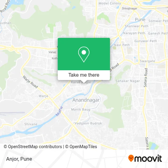 Anjor map