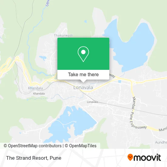 The Strand Resort map