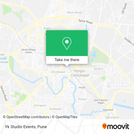 Yk Studio Events map