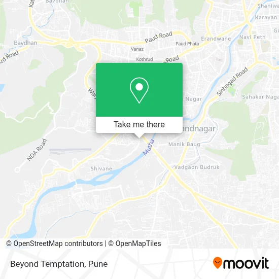 Beyond Temptation map