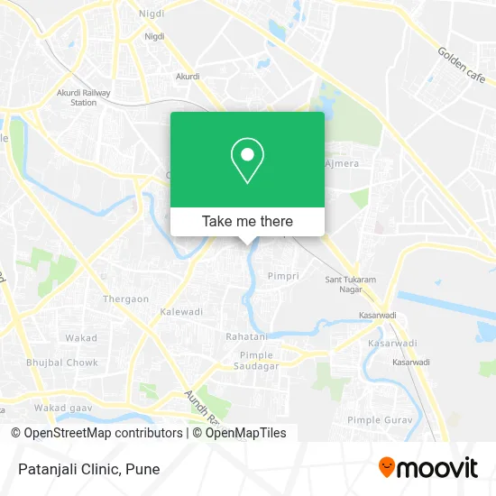 Patanjali Chikitsalay map