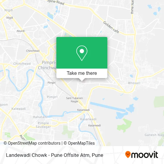 Landewadi Chowk - Pune Offsite Atm map