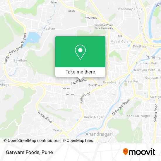 Garware Foods map
