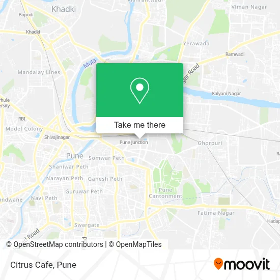 Citrus Cafe map