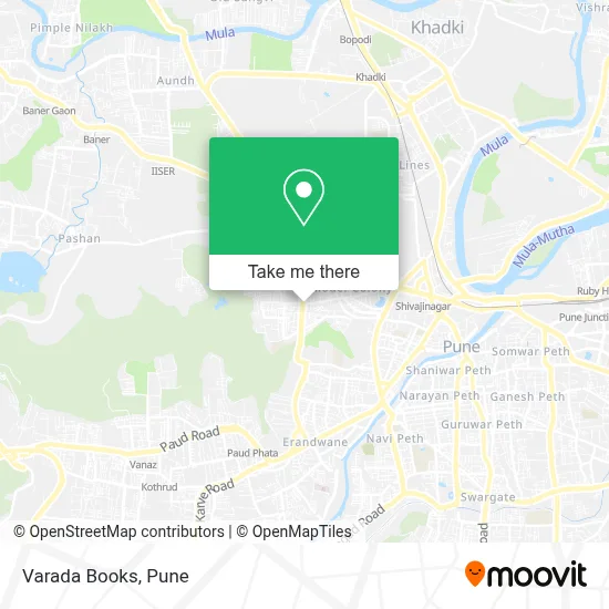 Varada Books map