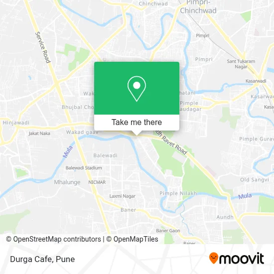 Durga Cafe map