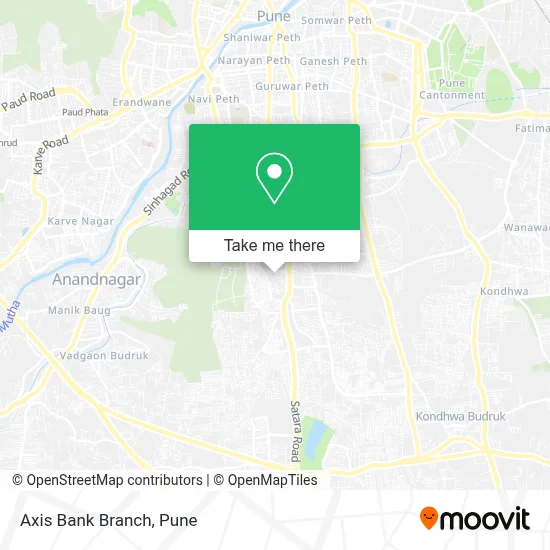 Axis Bank Branch map