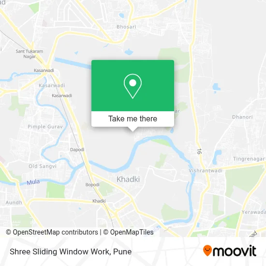 Shree Sliding Window Work map