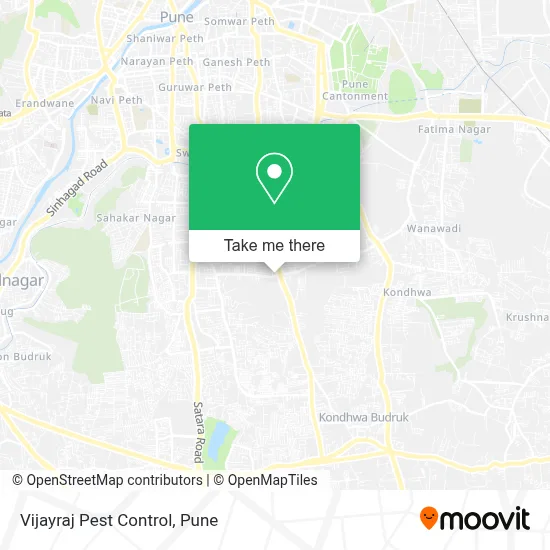 Vijayraj Pest Control map