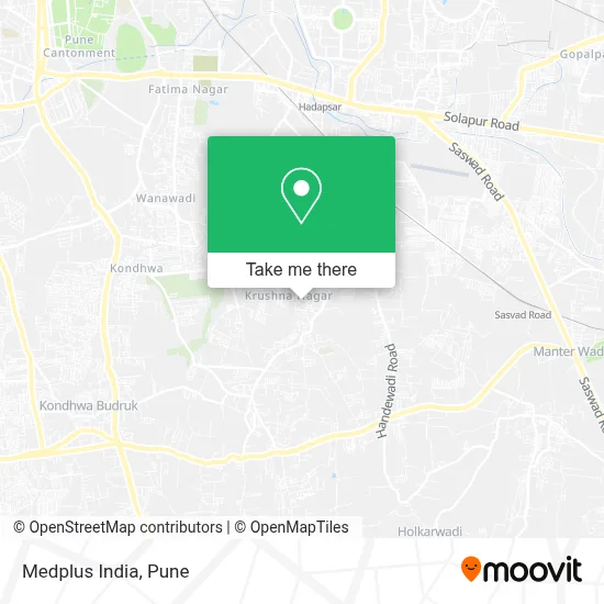 Medplus India map