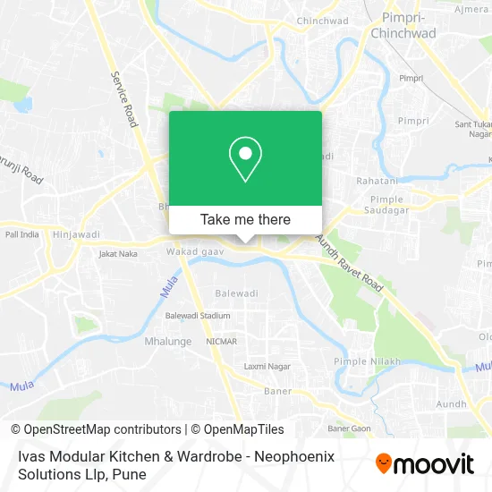 Ivas Modular Kitchen & Wardrobe - Neophoenix Solutions Llp map