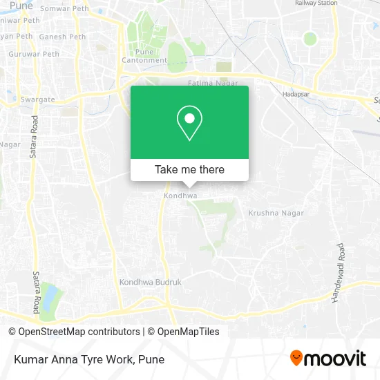 Kumar Anna Tyre Work map