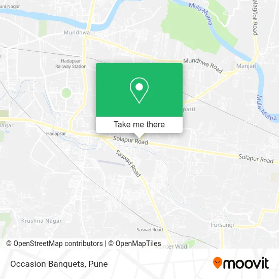 Occasion Banquets map