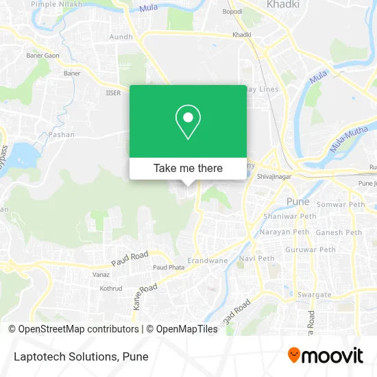 Laptotech Solutions map