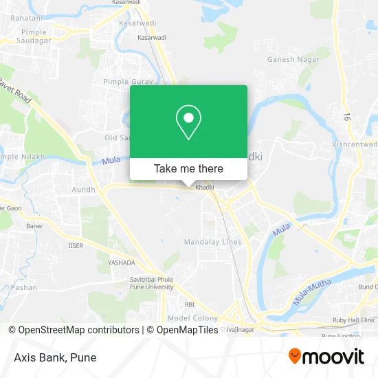 Axis Bank map