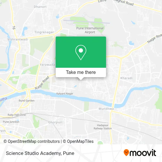 Science Studio Academy map
