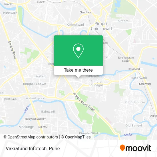 Vakratund Infotech map