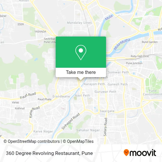 360 Degree Revolving Restaurant map
