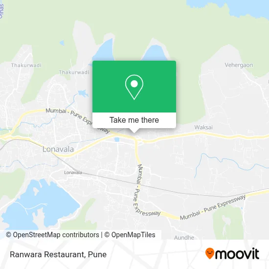 Ranwara Restaurant map