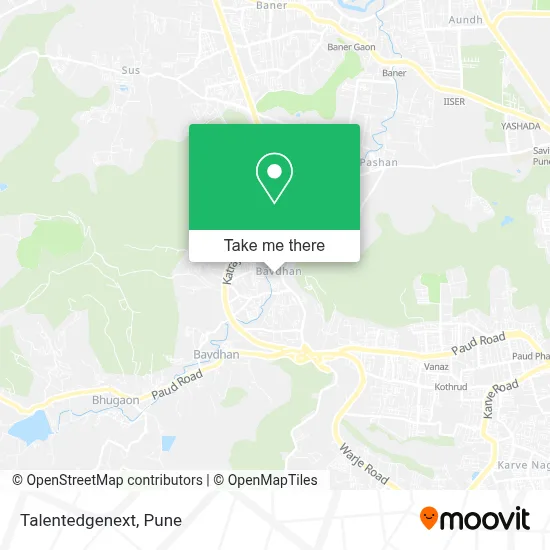 Talentedgenext map