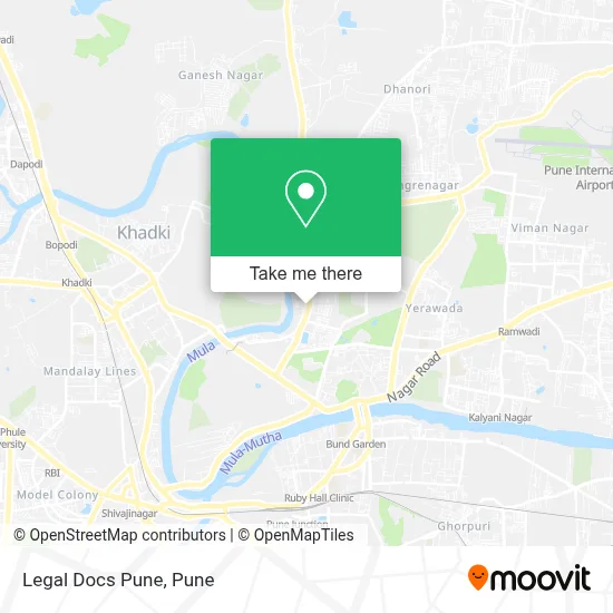 Legal Docs Pune map