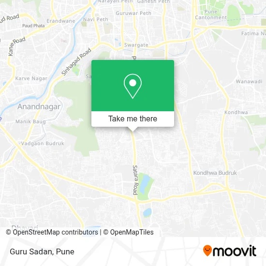 Guru Sadan map