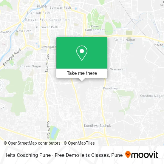 Ielts Coaching Pune - Free Demo Ielts Classes map