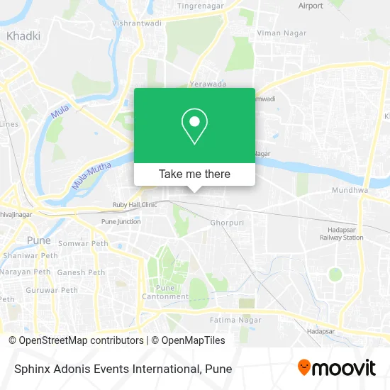 Sphinx Adonis Events International map