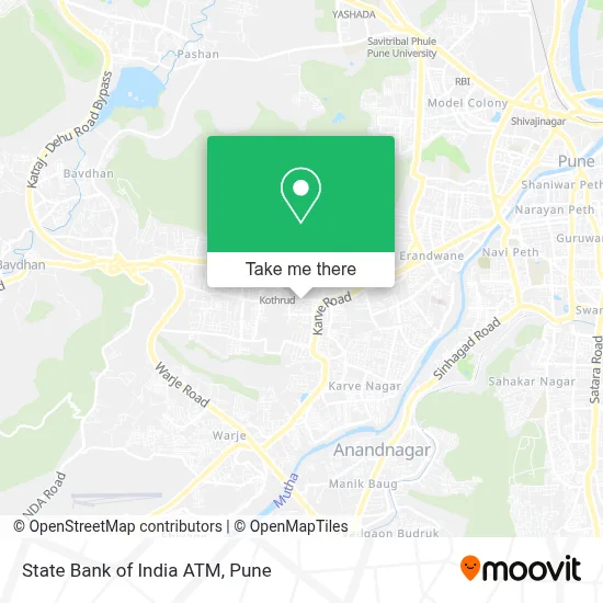 State Bank Of India Atm map