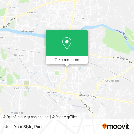 Just Your Style map