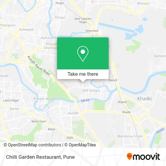 Chilli Garden Restaurant map