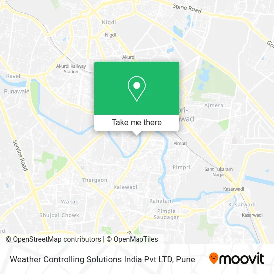 Weather Controlling Solutions India Pvt LTD map